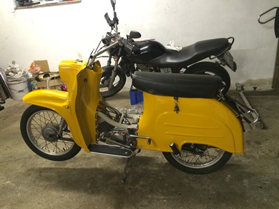 Simson Schwalbe Neuaufbau